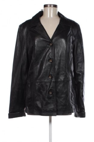 Damen Lederjacke, Größe L, Farbe Schwarz, Preis 23,87 €