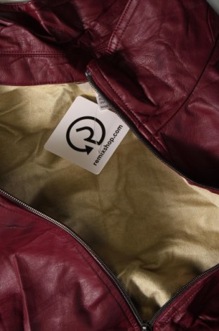 Dámská kožená bunda , Velikost L, Barva Červená, Cena  547,00 Kč