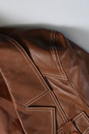 Γυναικείο δερμάτινο μπουφάν, Μέγεθος XL, Χρώμα Καφέ, Τιμή 36,40 €