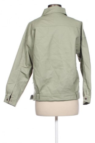 Damen Lederjacke, Größe M, Farbe Grün, Preis 23,87 €