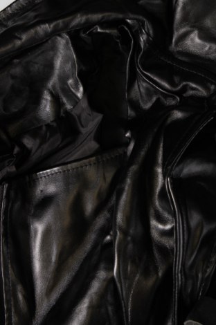 Дамско кожено яке, Размер XL, Цвят Черен, Цена 36,75 лв.