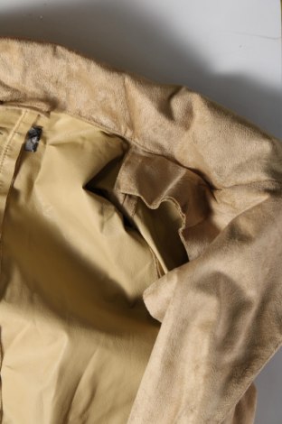 Γυναικείο δερμάτινο μπουφάν, Μέγεθος S, Χρώμα  Μπέζ, Τιμή 16,67 €