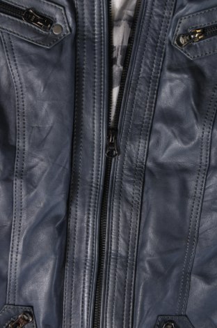 Damen Lederjacke, Größe XL, Farbe Blau, Preis 55,85 €