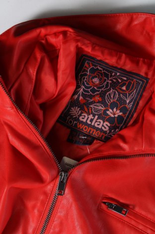 Γυναικείο δερμάτινο μπουφάν Atlas For Women, Μέγεθος XL, Χρώμα Κόκκινο, Τιμή 21,22 €