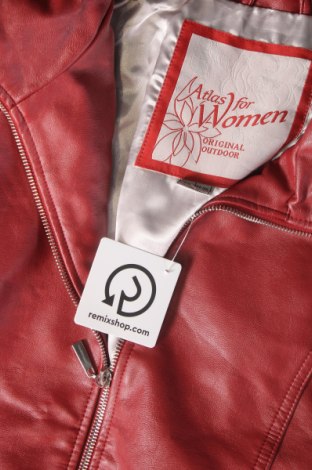Γυναικείο δερμάτινο μπουφάν Atlas For Women, Μέγεθος 3XL, Χρώμα Κόκκινο, Τιμή 30,31 €