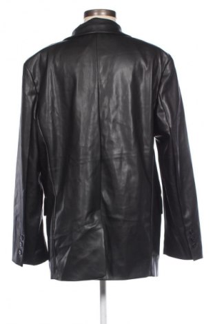 Dámská kožená bunda  Bershka, Velikost L, Barva Černá, Cena  586,00 Kč
