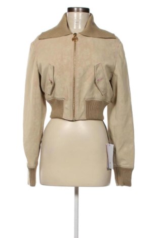 Damen Lederjacke Chiara Ferragni, Größe S, Farbe Beige, Preis 73,14 €