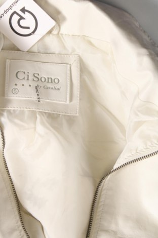 Damen Lederjacke Ci Sono, Größe S, Farbe Weiß, Preis 17,22 €
