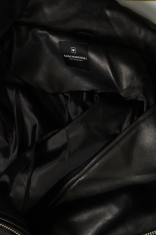 Dámska kožená bunda  Clockhouse, Veľkosť 3XL, Farba Čierna, Cena  26,39 €