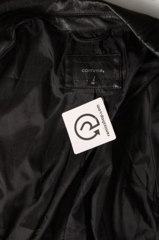 Damen Lederjacke Comma,, Größe L, Farbe Schwarz, Preis 26,10 €