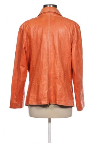 Dámska kožená bunda  David Moore, Veľkosť XL, Farba Oranžová, Cena  42,53 €