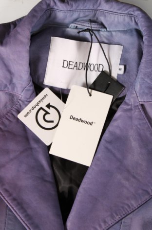 Dámská kožená bunda  Deadwood, Velikost M, Barva Fialová, Cena  7 478,00 Kč