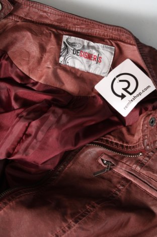 Γυναικείο δερμάτινο μπουφάν Designer S, Μέγεθος XL, Χρώμα Κόκκινο, Τιμή 21,22 €