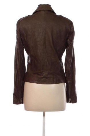 Damen Lederjacke Dondup, Größe S, Farbe Grün, Preis 196,47 €