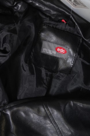 Dámska kožená bunda  Edc By Esprit, Veľkosť S, Farba Čierna, Cena  12,76 €