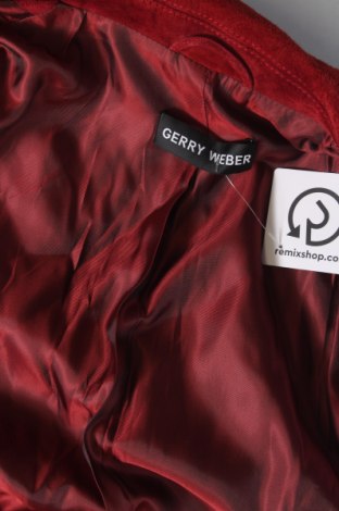Dámská kožená bunda  Gerry Weber, Velikost L, Barva Červená, Cena  1 802,00 Kč