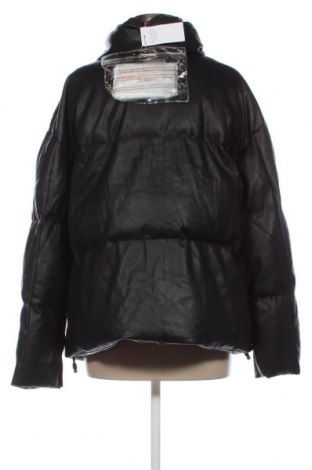 Γυναικείο δερμάτινο μπουφάν Guess, Μέγεθος L, Χρώμα Μαύρο, Τιμή 78,40 €