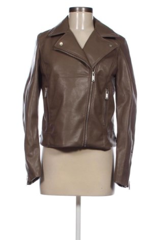 Dámska kožená bunda  H&M, Veľkosť M, Farba Hnedá, Cena  20,84 €