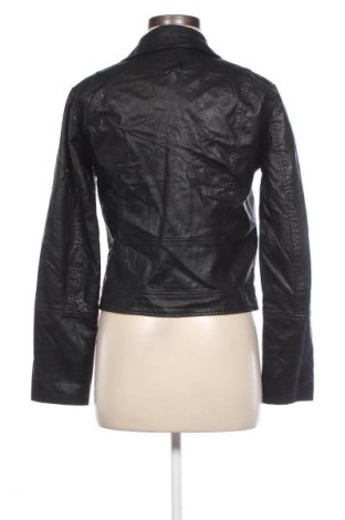 Γυναικείο δερμάτινο μπουφάν Jacoueline De Yong, Μέγεθος M, Χρώμα Μαύρο, Τιμή 16,46 €
