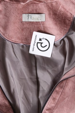 Γυναικείο δερμάτινο μπουφάν Laura, Μέγεθος XL, Χρώμα Ρόζ , Τιμή 19,49 €