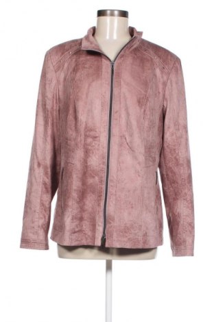 Γυναικείο δερμάτινο μπουφάν Laura, Μέγεθος XL, Χρώμα Ρόζ , Τιμή 20,88 €
