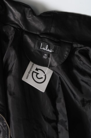 Damen Lederjacke Lulus, Größe M, Farbe Schwarz, Preis 23,48 €