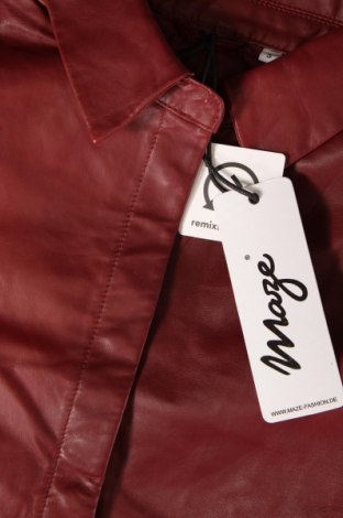 Dámska kožená bunda  Maze, Veľkosť S, Farba Červená, Cena  146,29 €