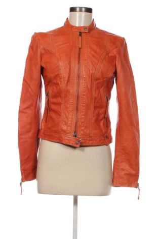 Dámska kožená bunda  Milestone, Veľkosť S, Farba Oranžová, Cena  70,48 €