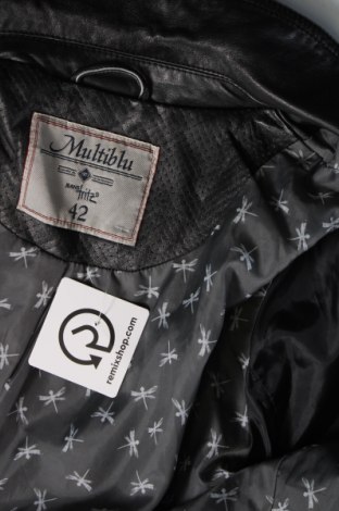 Dámska kožená bunda  Multiblu, Veľkosť L, Farba Čierna, Cena  20,84 €