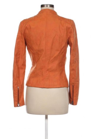 Damen Lederjacke ONLY, Größe S, Farbe Orange, Preis 15,69 €