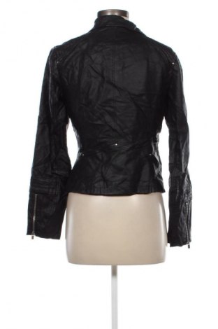 Γυναικείο δερμάτινο μπουφάν ONLY, Μέγεθος M, Χρώμα Μαύρο, Τιμή 19,02 €