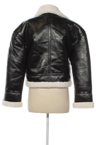 Damen Lederjacke Pull&Bear, Größe M, Farbe Schwarz, Preis € 38,28