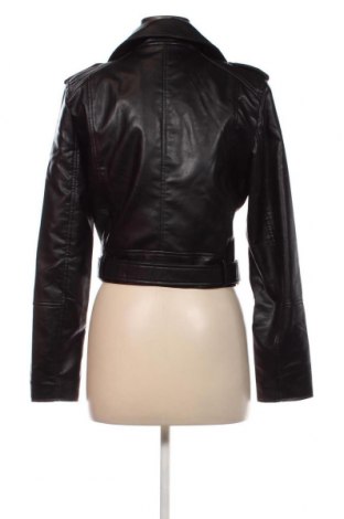 Dámska kožená bunda  Pull&Bear, Veľkosť L, Farba Čierna, Cena  34,61 €