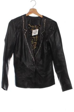 Dámska kožená bunda  Pulz Jeans, Veľkosť XS, Farba Čierna, Cena  73,20 €
