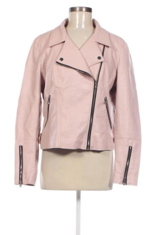 Γυναικείο δερμάτινο μπουφάν Reserved, Μέγεθος XL, Χρώμα Ρόζ , Τιμή 22,73 €
