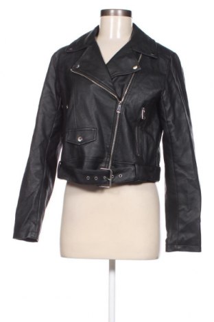 Dámska kožená bunda  Reserved, Veľkosť M, Farba Čierna, Cena  18,06 €
