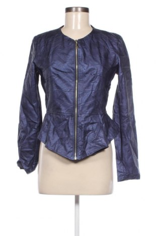 Damen Lederjacke Rinascimento, Größe M, Farbe Blau, Preis € 28,70