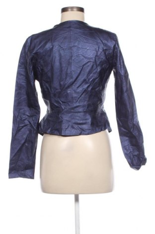 Damen Lederjacke Rinascimento, Größe M, Farbe Blau, Preis 28,70 €