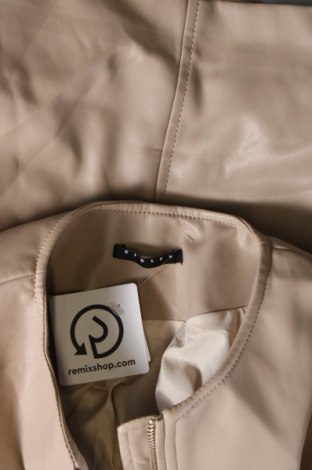 Dámska kožená bunda  Sisley, Veľkosť M, Farba Béžová, Cena  21,27 €