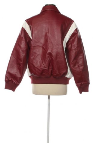 Damen Lederjacke Tommy Jeans, Größe M, Farbe Rot, Preis 83,92 €