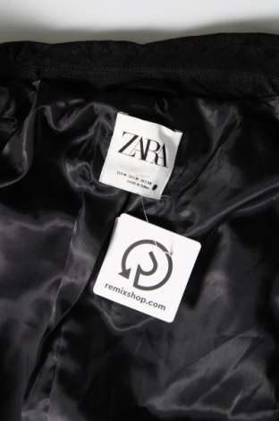 Geacă de piele pentru femei Zara, Mărime M, Culoare Negru, Preț 219,57 Lei