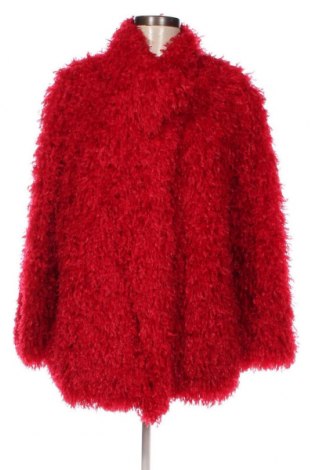 Дамско палто, Размер XXL, Цвят Червен, Цена 74,90 лв.
