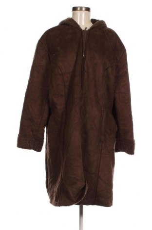 Дамско палто, Размер XXL, Цвят Кафяв, Цена 74,90 лв.