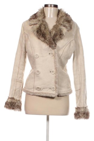 Дамско палто, Размер S, Цвят Екрю, Цена 69,55 лв.