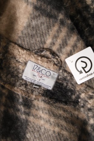 Дамско палто 17 & Co., Размер L, Цвят Многоцветен, Цена 69,55 лв.