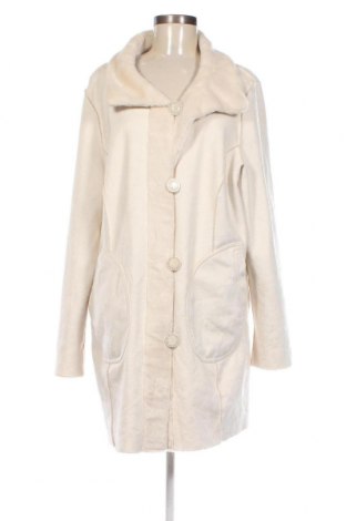 Γυναικείο παλτό Alfredo Pauly, Μέγεθος XL, Χρώμα Εκρού, Τιμή 29,92 €