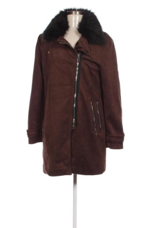 Дамско палто Amisu, Размер M, Цвят Кафяв, Цена 66,34 лв.