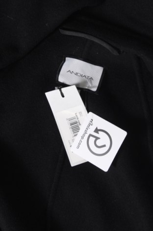 Palton de femei Andiata, Mărime M, Culoare Negru, Preț 2.437,50 Lei