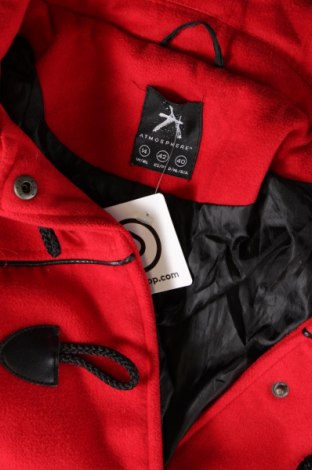 Γυναικείο παλτό Atmosphere, Μέγεθος M, Χρώμα Κόκκινο, Τιμή 43,02 €