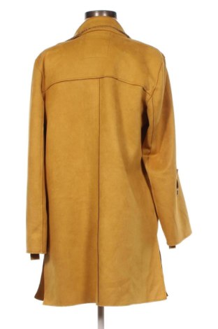 Palton de femei Bershka, Mărime M, Culoare Galben, Preț 105,27 Lei